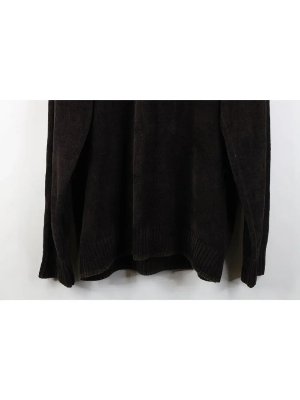 Vintage 90s Streetwear Mens Large Earth Tone Striped Color Block Fleece Sweater
